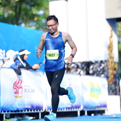 Race photo from BOGORUN 2026