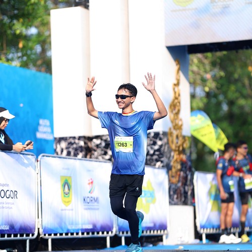 Race photo from BOGORUN 2026