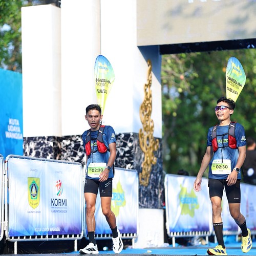 Race photo from BOGORUN 2026
