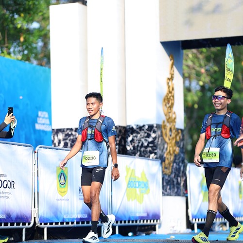 Race photo from BOGORUN 2026