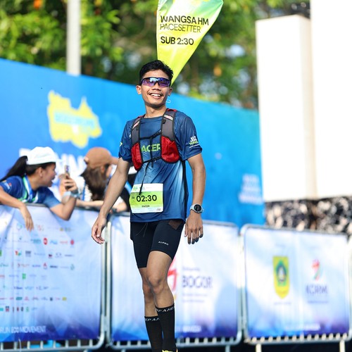 Race photo from BOGORUN 2026