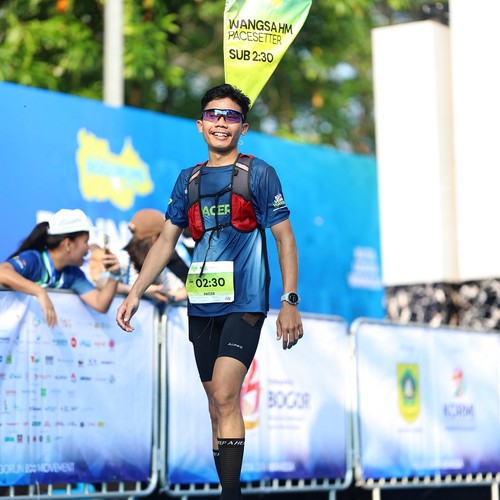 Race photo from BOGORUN 2026