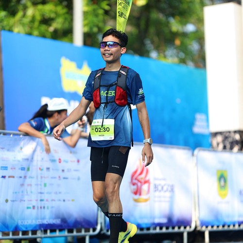 Race photo from BOGORUN 2026