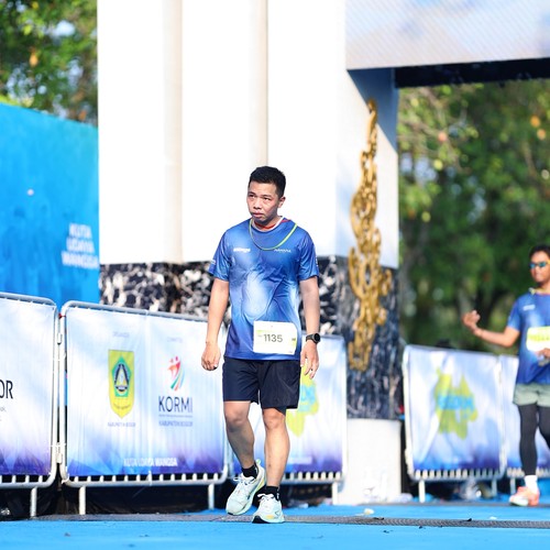 Race photo from BOGORUN 2026