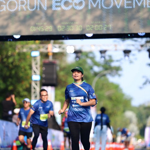 Race photo from BOGORUN 2026
