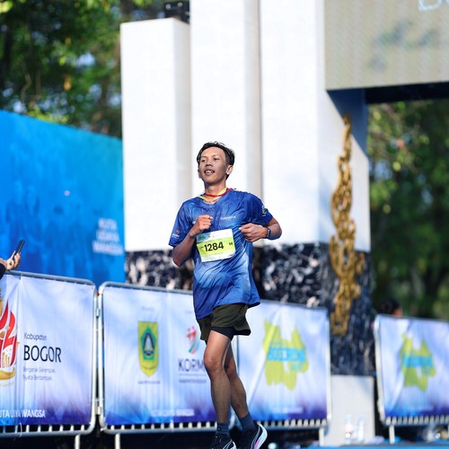Race photo from BOGORUN 2026