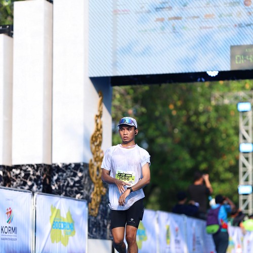 Race photo from BOGORUN 2026