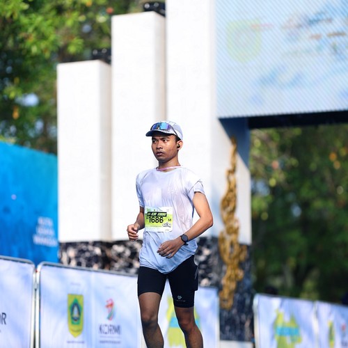 Race photo from BOGORUN 2026