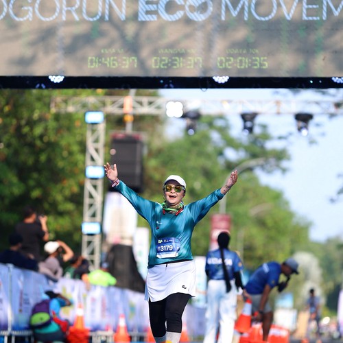 Race photo from BOGORUN 2026