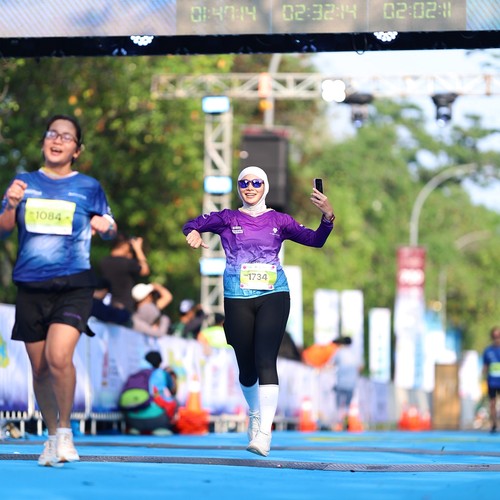Race photo from BOGORUN 2026