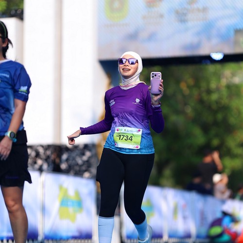 Race photo from BOGORUN 2026