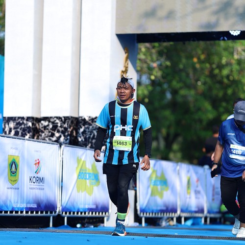 Race photo from BOGORUN 2026