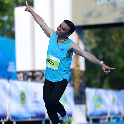 Race photo from BOGORUN 2026