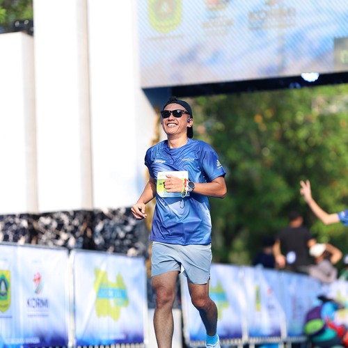 Race photo from BOGORUN 2026