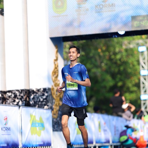 Race photo from BOGORUN 2026