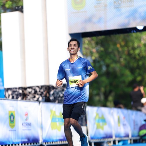 Race photo from BOGORUN 2026