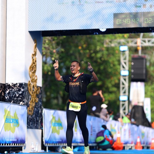 Race photo from BOGORUN 2026