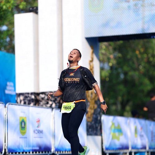 Race photo from BOGORUN 2026