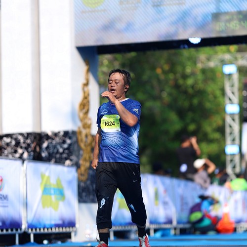 Race photo from BOGORUN 2026