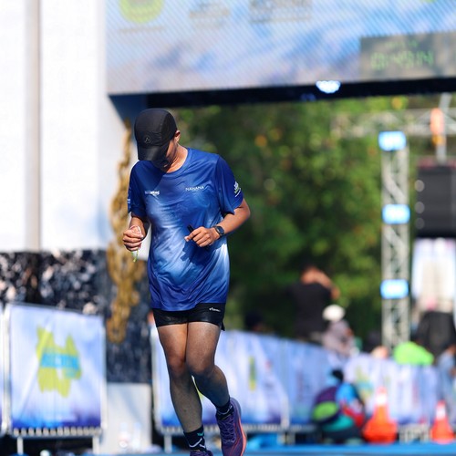 Race photo from BOGORUN 2026