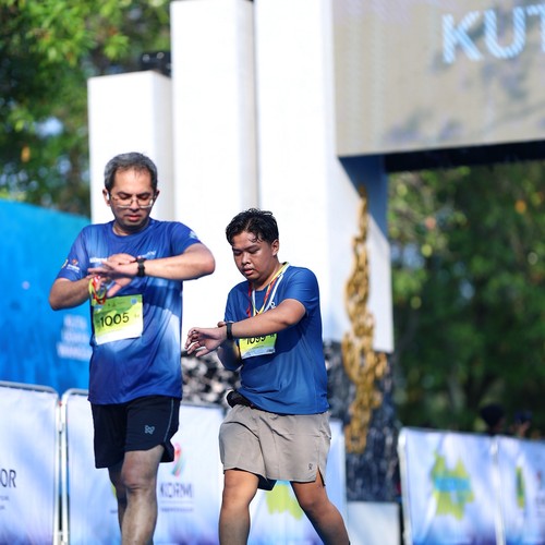 Race photo from BOGORUN 2026