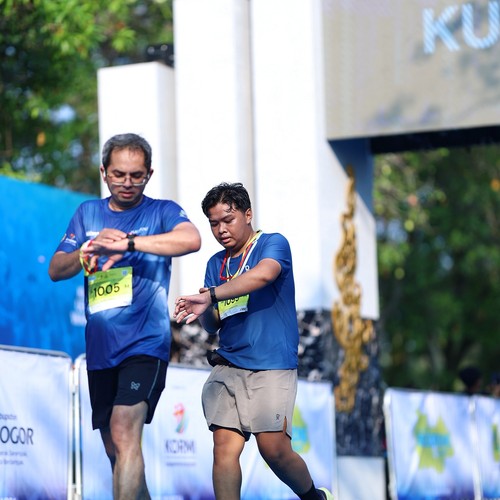 Race photo from BOGORUN 2026