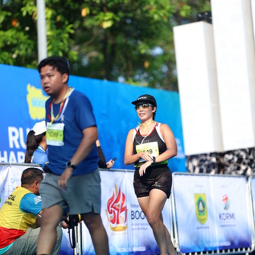 Race photo from BOGORUN 2026