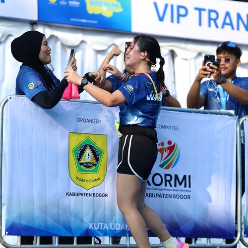 Race photo from BOGORUN 2026