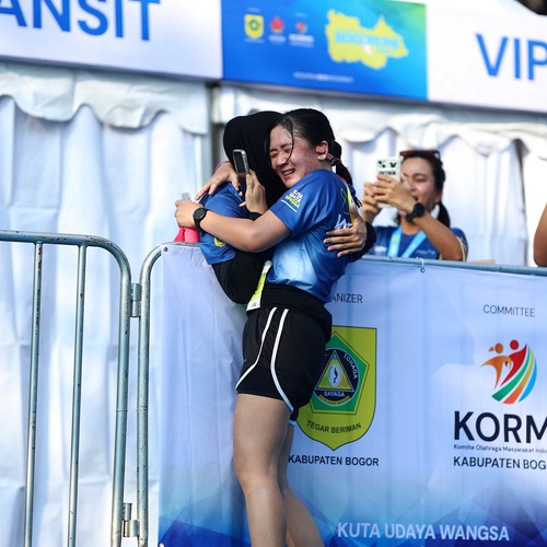 Race photo from BOGORUN 2026