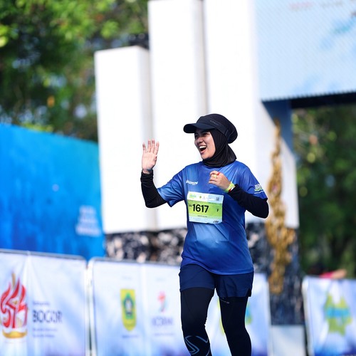 Race photo from BOGORUN 2026