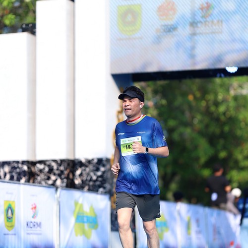 Race photo from BOGORUN 2026