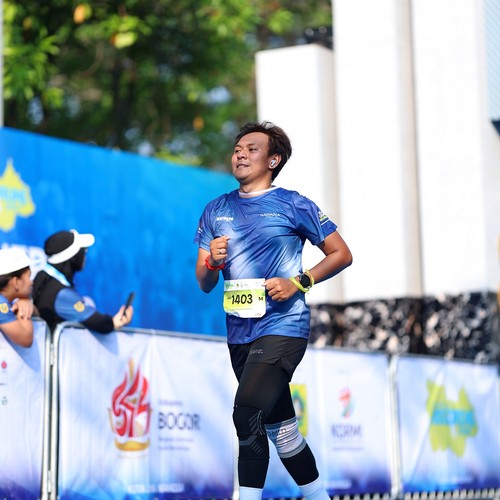 Race photo from BOGORUN 2026