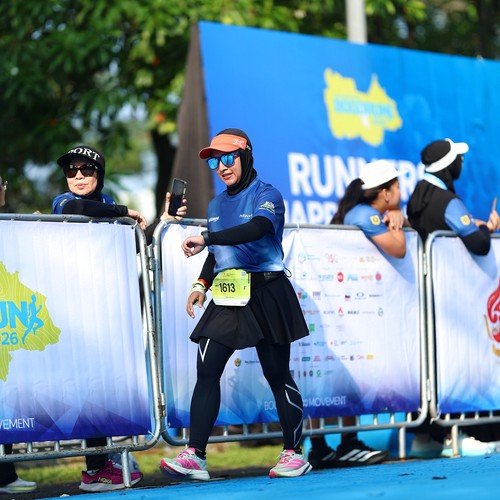 Race photo from BOGORUN 2026