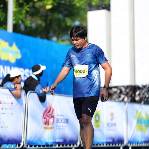 Race photo from BOGORUN 2026