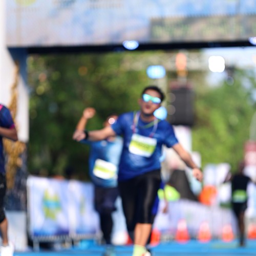 Race photo from BOGORUN 2026
