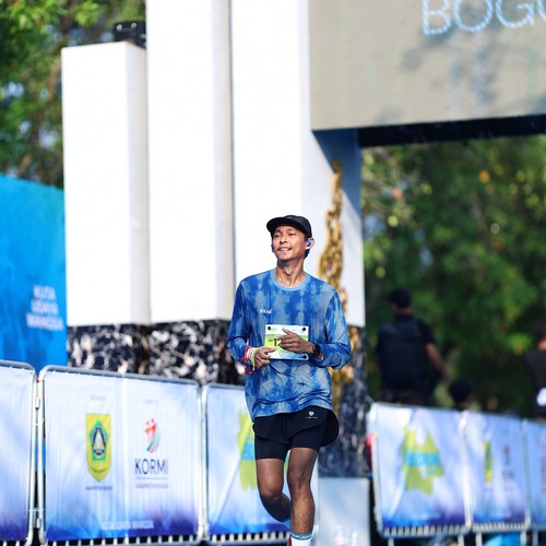 Race photo from BOGORUN 2026