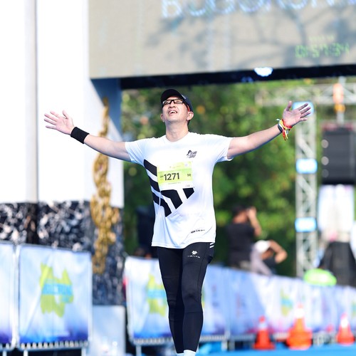 Race photo from BOGORUN 2026
