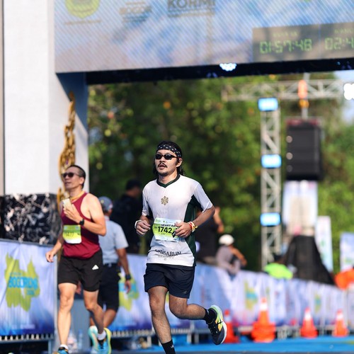 Race photo from BOGORUN 2026