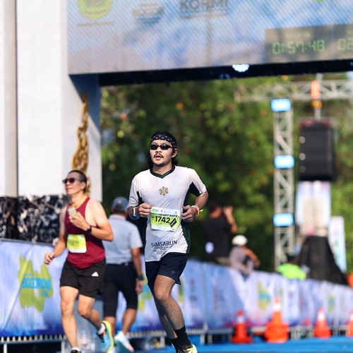 Race photo from BOGORUN 2026