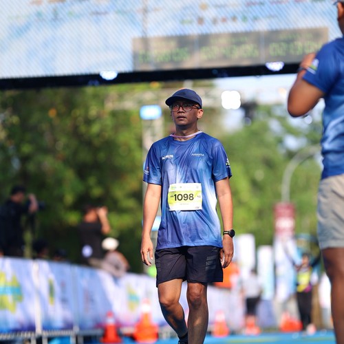 Race photo from BOGORUN 2026
