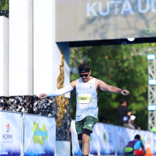 Race photo from BOGORUN 2026