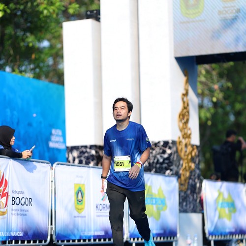 Race photo from BOGORUN 2026