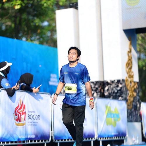 Race photo from BOGORUN 2026