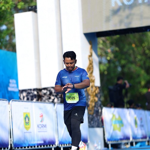 Race photo from BOGORUN 2026