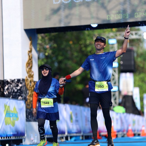 Race photo from BOGORUN 2026