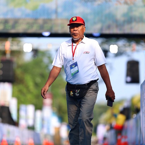 Race photo from BOGORUN 2026