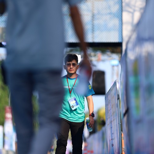 Race photo from BOGORUN 2026
