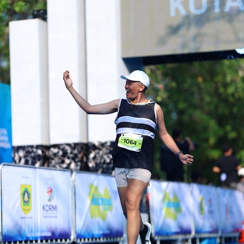 Race photo from BOGORUN 2026