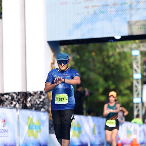 Race photo from BOGORUN 2026
