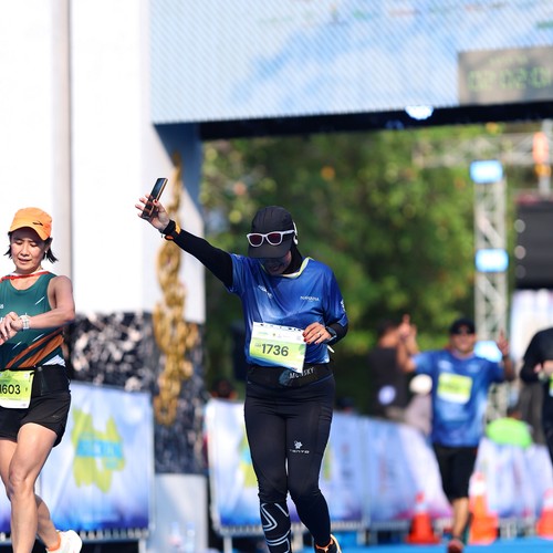 Race photo from BOGORUN 2026